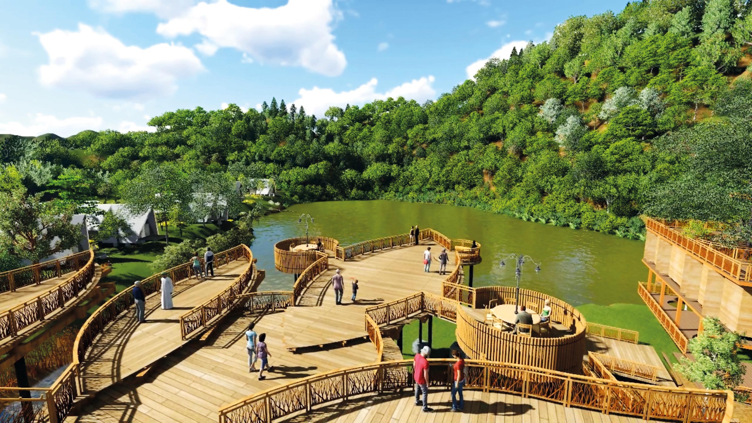 Taman Wisata Alam Telaga Warna - Construction Plus Asia