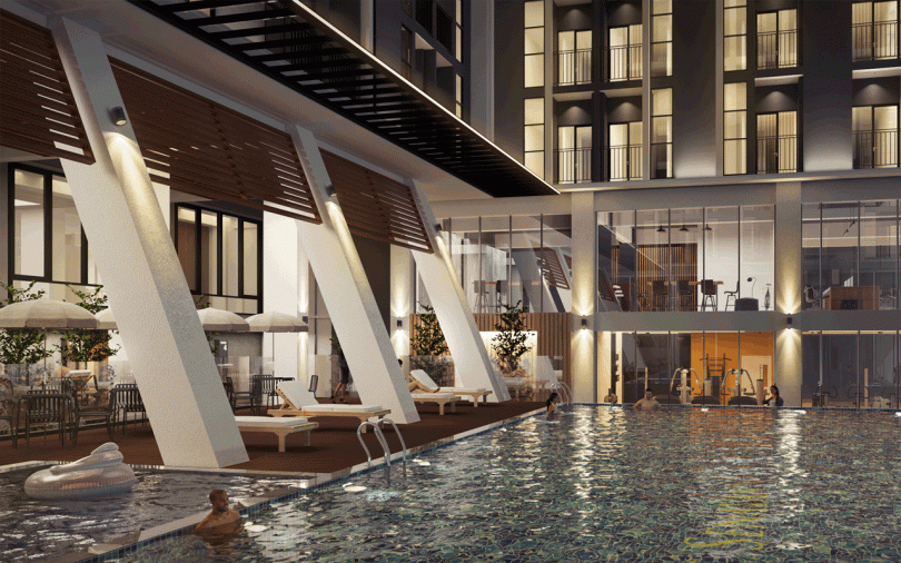 West Senayan Apartment menawarkan konsep hunian yang terintegrasi dengan pusat perbelanjaan