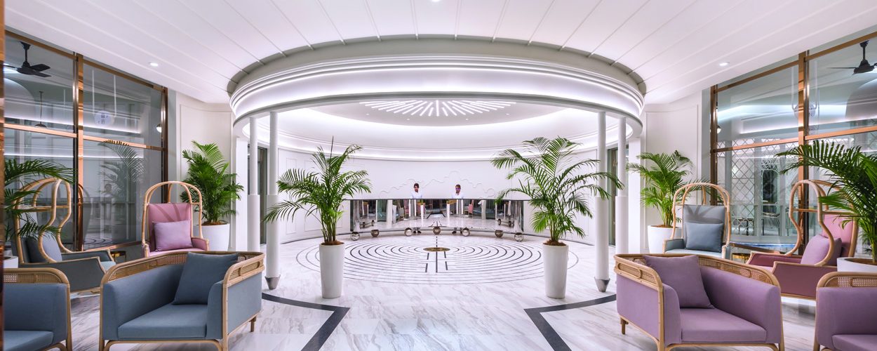 The grand lobby