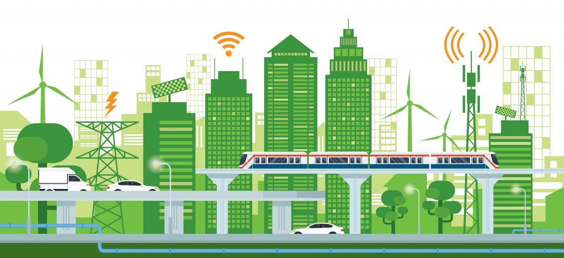Sustainable transportation scheme by MuchMania/Shutterstock - Construction Plus Asia